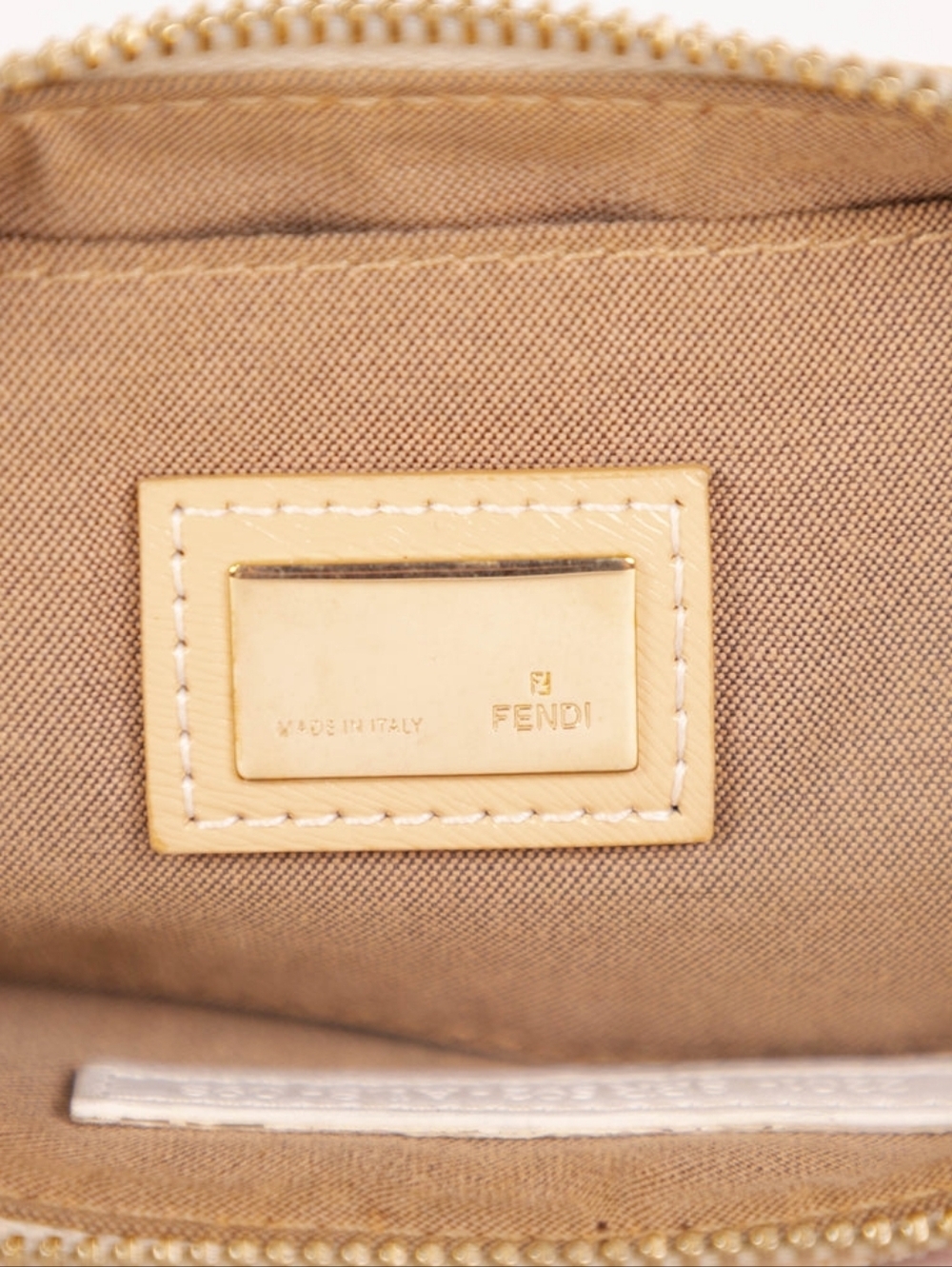Fendi Zucca Mini Pochette Chain Bag – Vintage FF Monogram - Picture 3 of 9